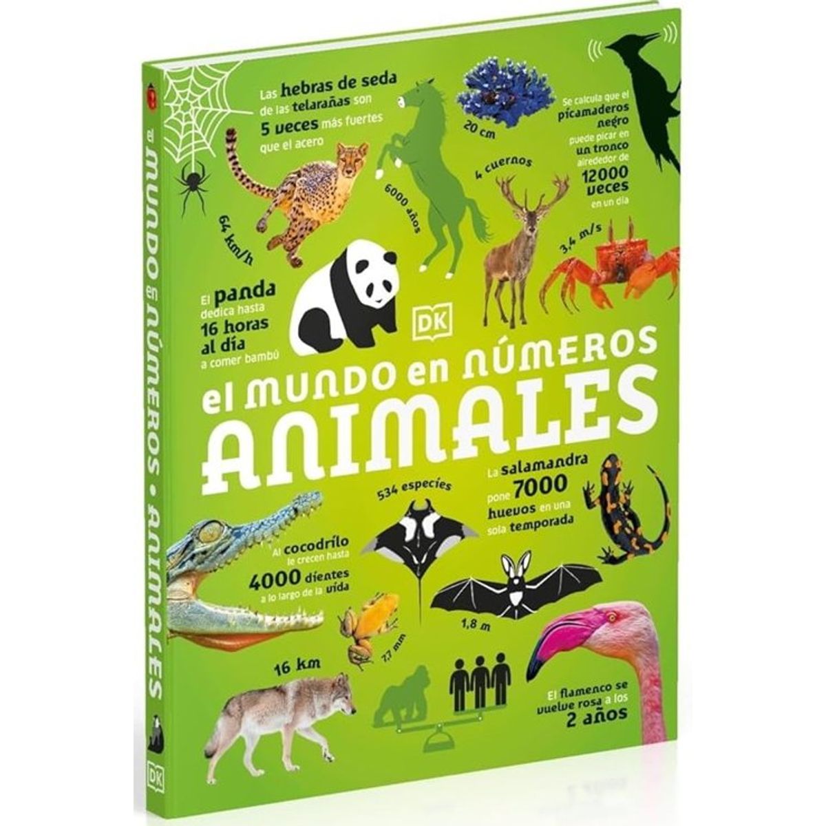 ANTARTICA LIBROS - El Mundo En Numeros Animales