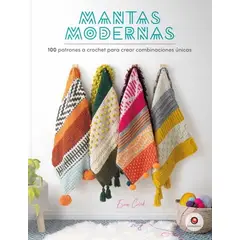 ANTARTICA LIBROS - Mantas Modernas 100 Patrones A Crochet Para Crear Combinicaciones Unicas
