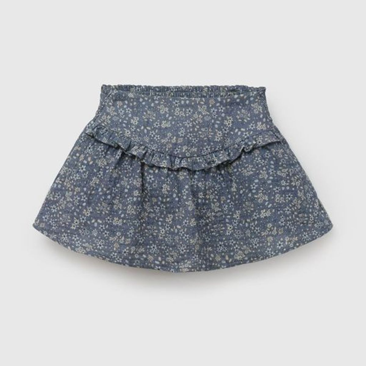 COLLOKY - Falda Celeste Niña 7418