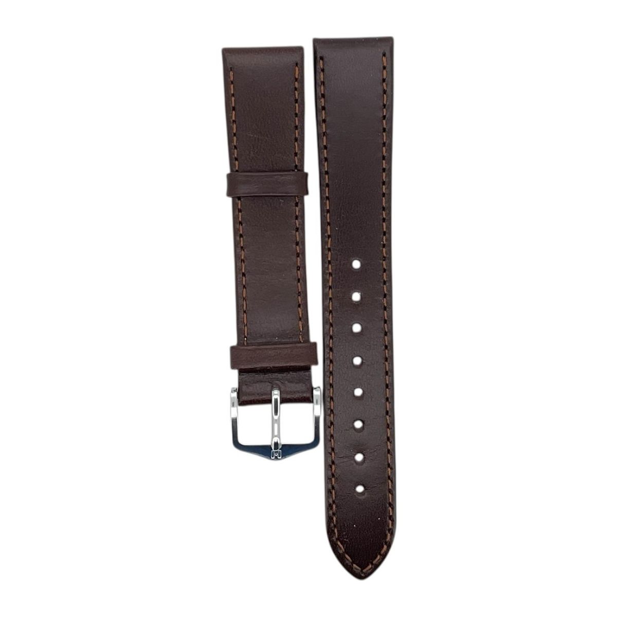 GENERICO - Correa Reloj Hirsch Osiris L Hebilla Plateada 18mm