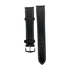 GENERICO - Correa Reloj Hirsch Rivetta L Hebilla Plateada 18mm