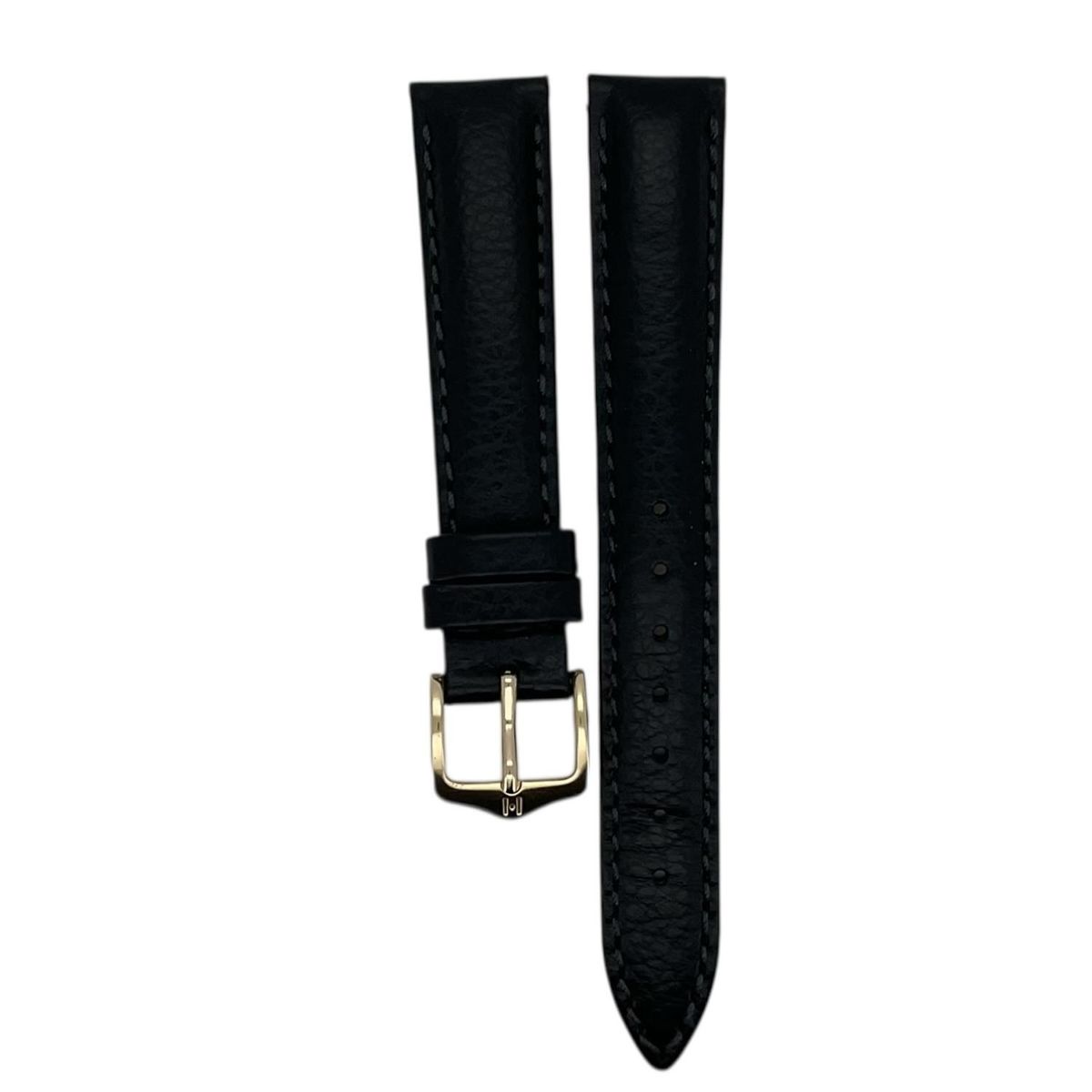 GENERICO - Correa Reloj Hirsch Windsor M Hebilla Dorada 16mm