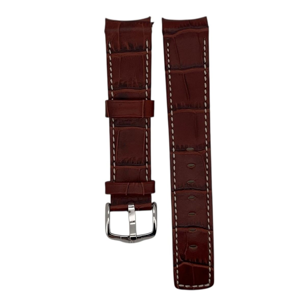GENERICO - Correa Reloj Hirsch Principal L Hebilla Plateada 20mm
