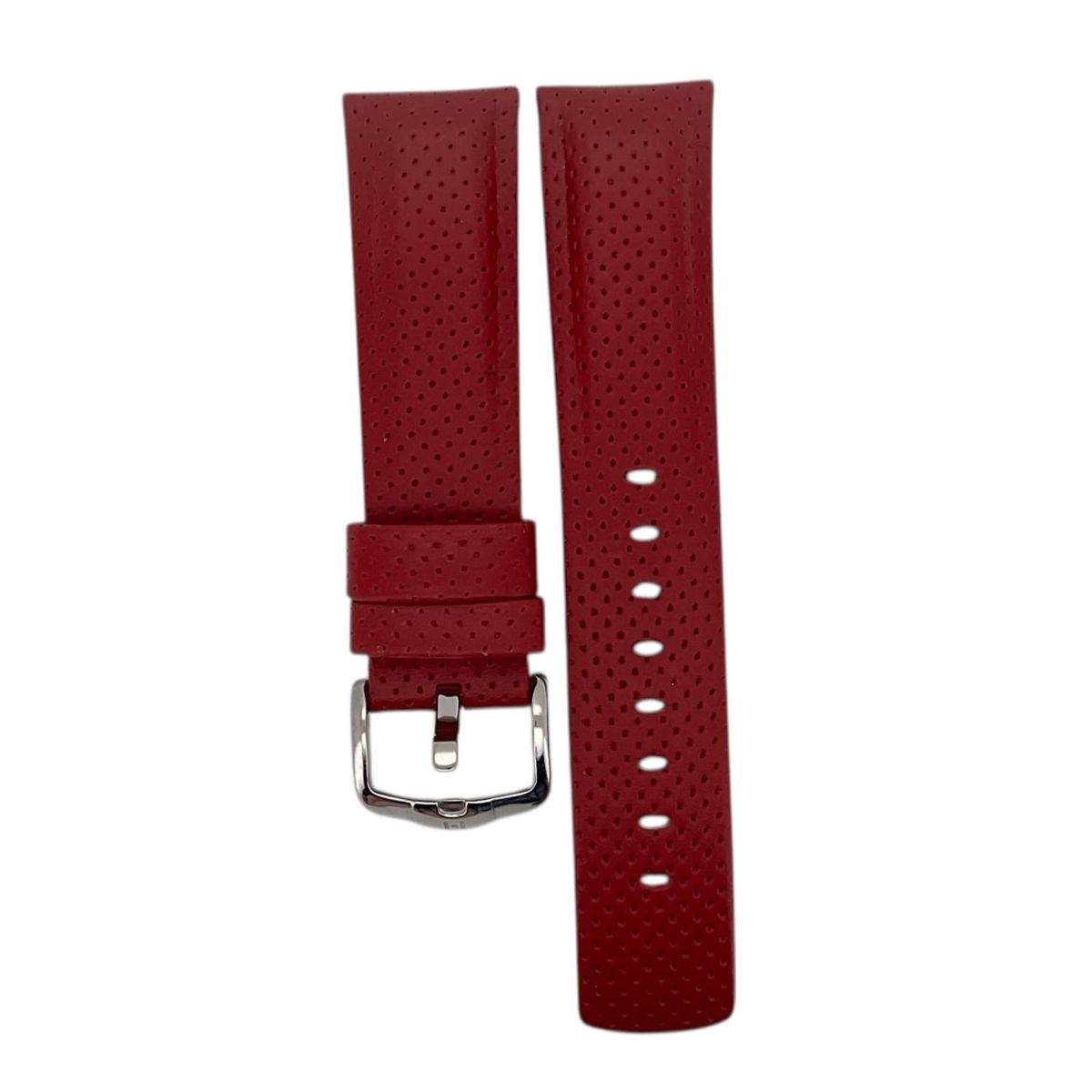 GENERICO - Correa Reloj Hirsch Golfer L Hebilla Plateada 22mm