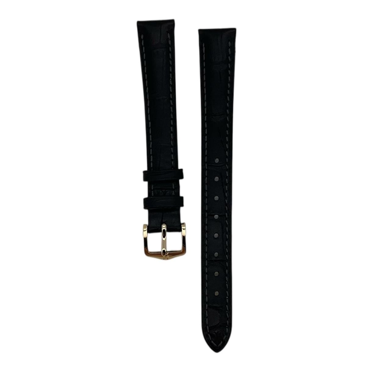 GENERICO - Correa Reloj Hirsch Duke L Hebilla Plateada 14mm