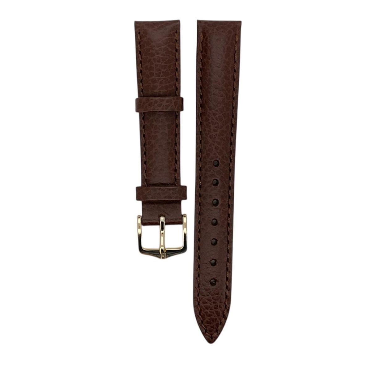 GENERICO - Correa Reloj Hirsch Windsor M Hebilla Dorada 16mm