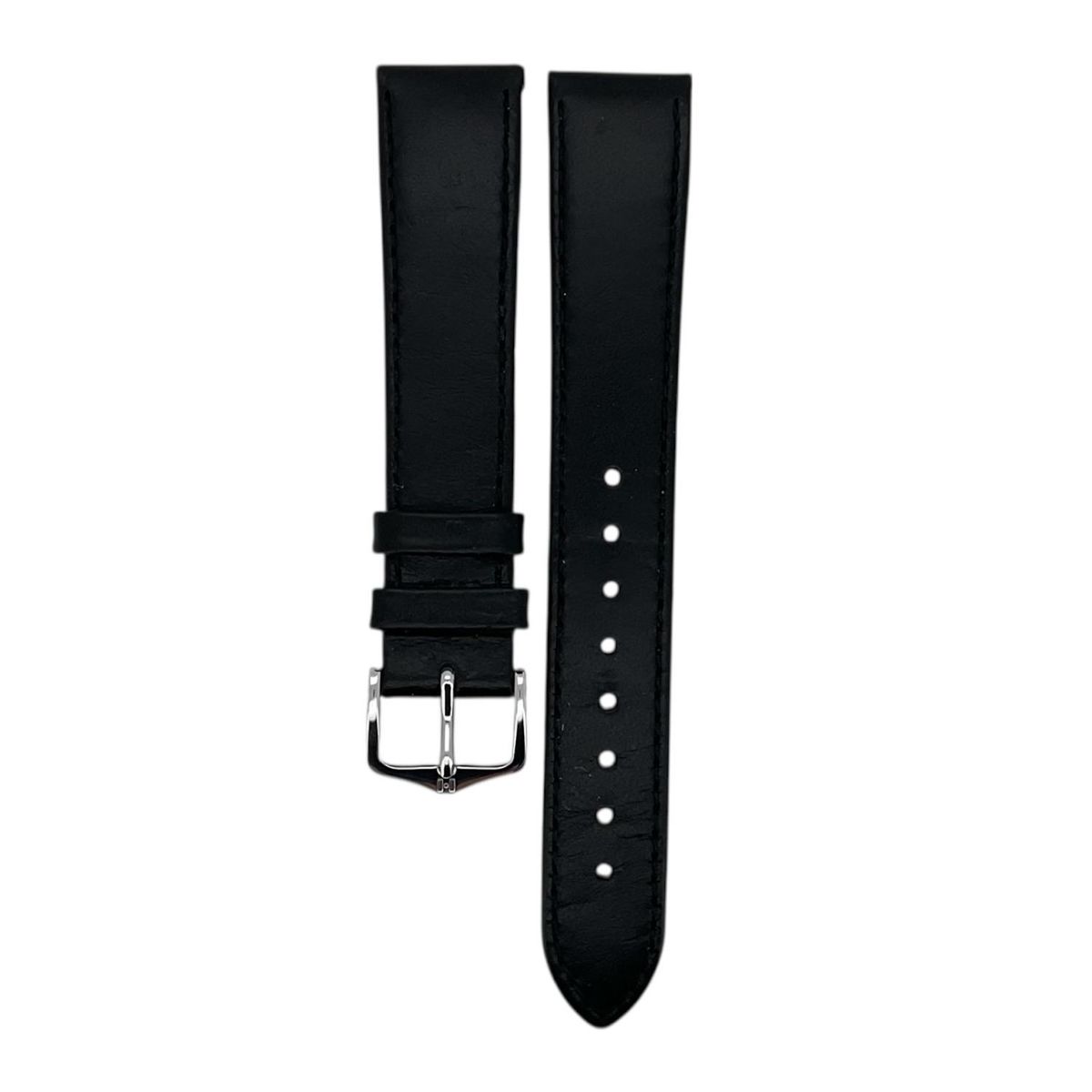 GENERICO - Correa Reloj Hirsch Osiris L Hebilla Plateada 18mm