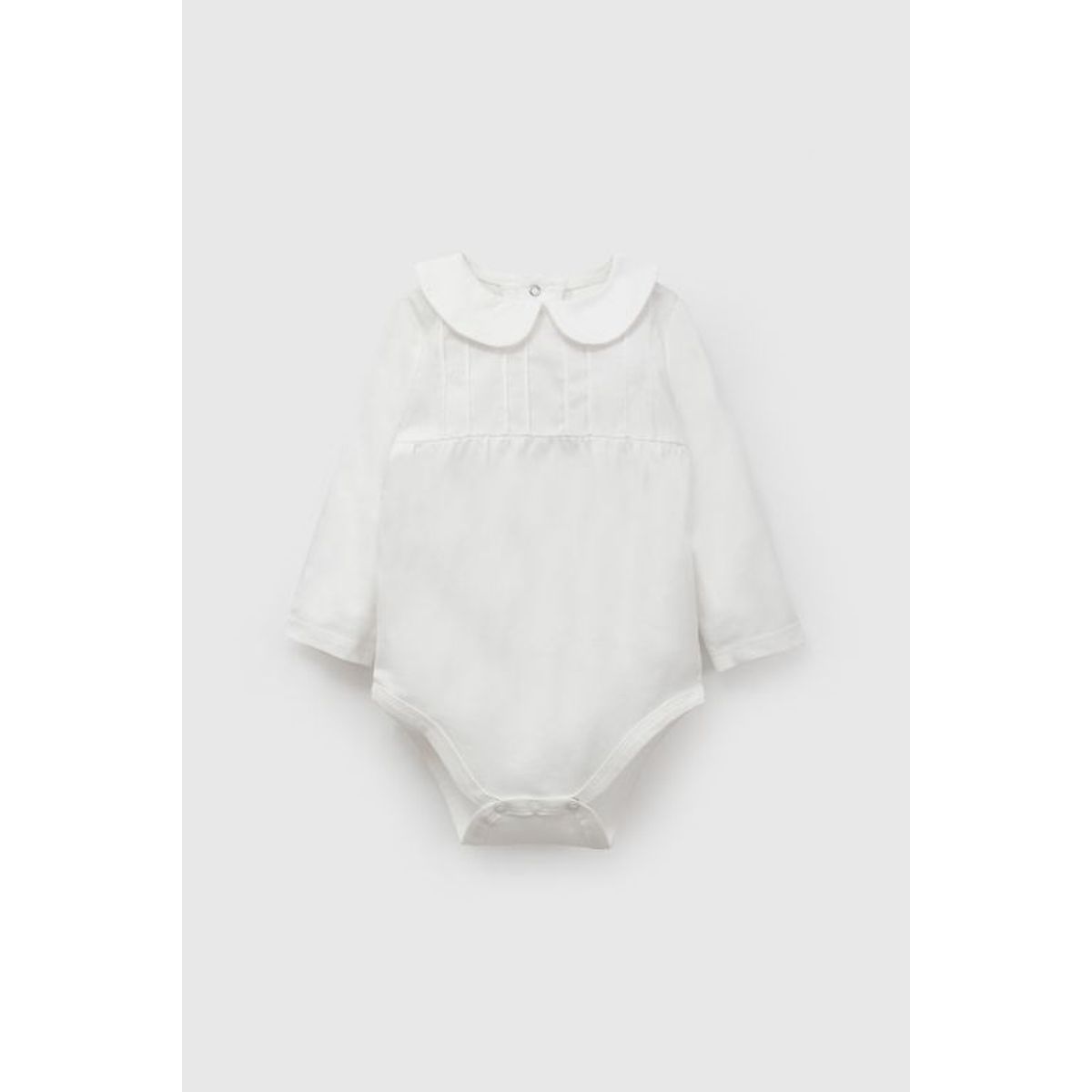 COLLOKY - Body Blanco Unisex bebé 7560