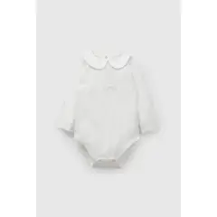 COLLOKY - Body Blanco Unisex bebé 7560