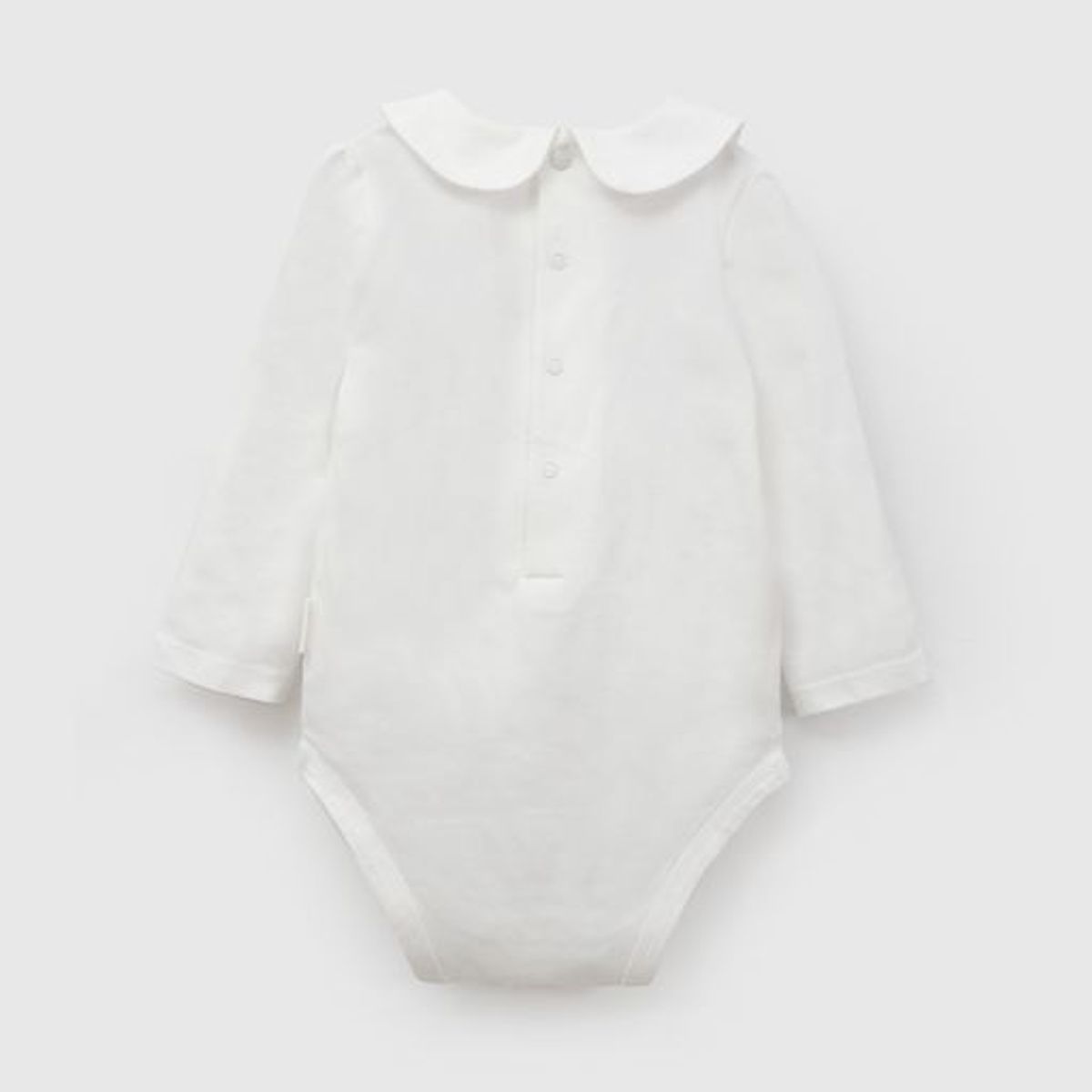 COLLOKY - Body Blanco Unisex bebé 7560