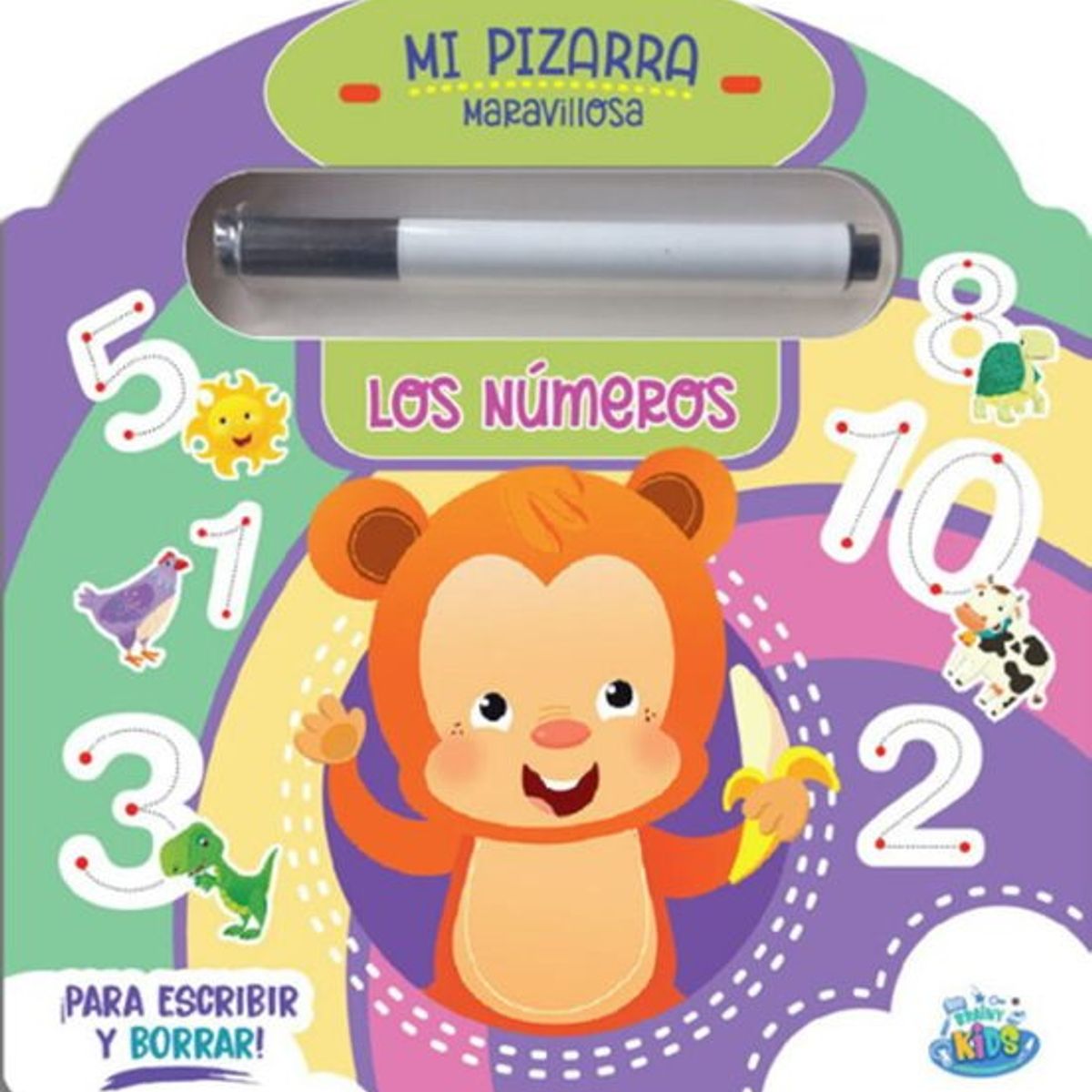ANTARTICA LIBROS - Los Numeros Mi Pizarra Maravillosa