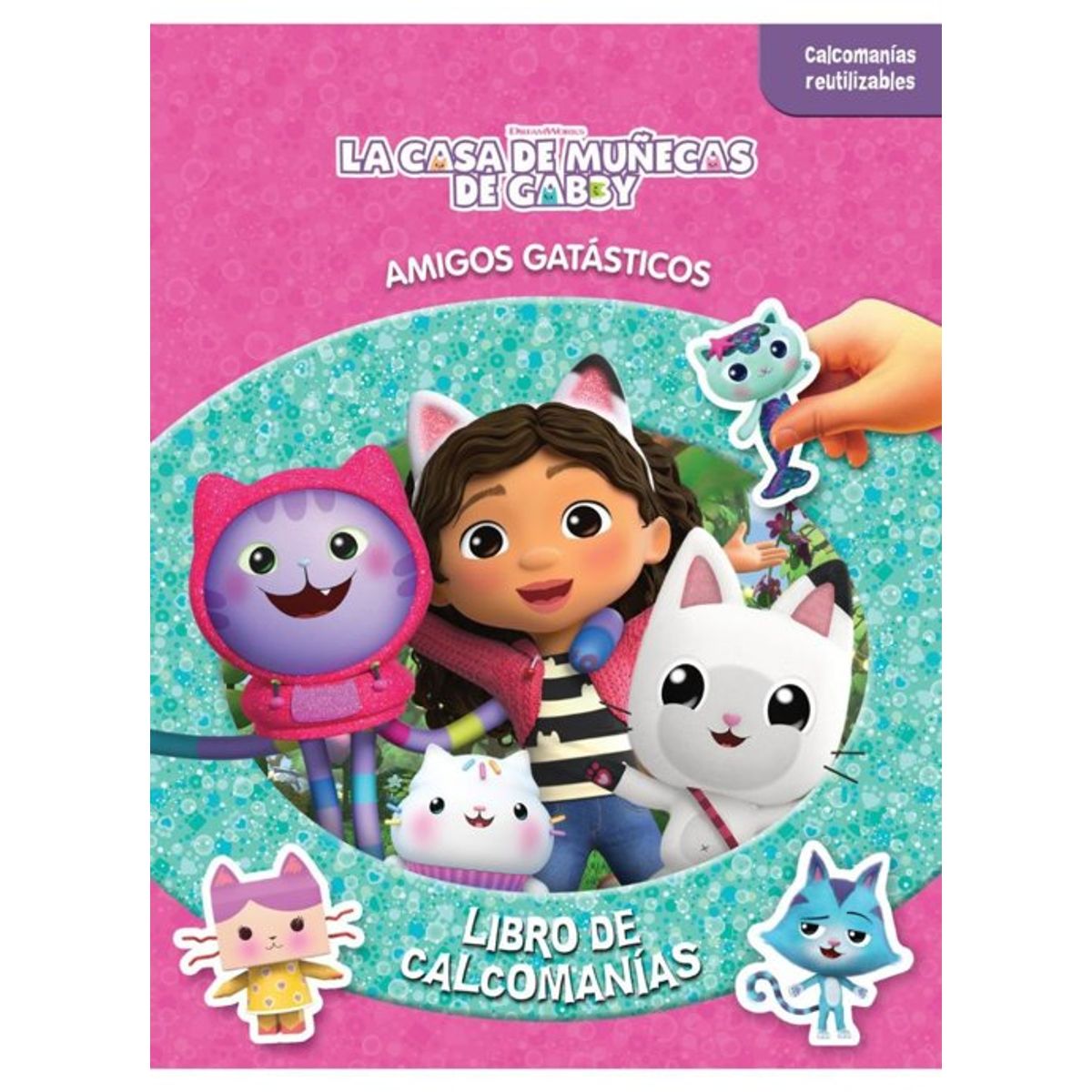 ANTARTICA LIBROS - La Casa De Munecas De Gabby Libro De Calcomanias