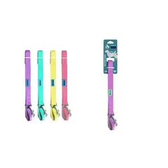 GENERICO - Correa para mascotas 20cm12m Color Naranja Rojo