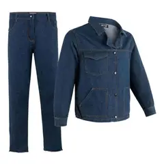 KUMEN - Slack Conjunto Crudo Mezclilla Certificado