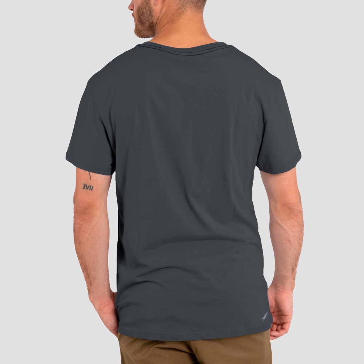 FALCONE - Polera Orgánica Rectangular Logo V2