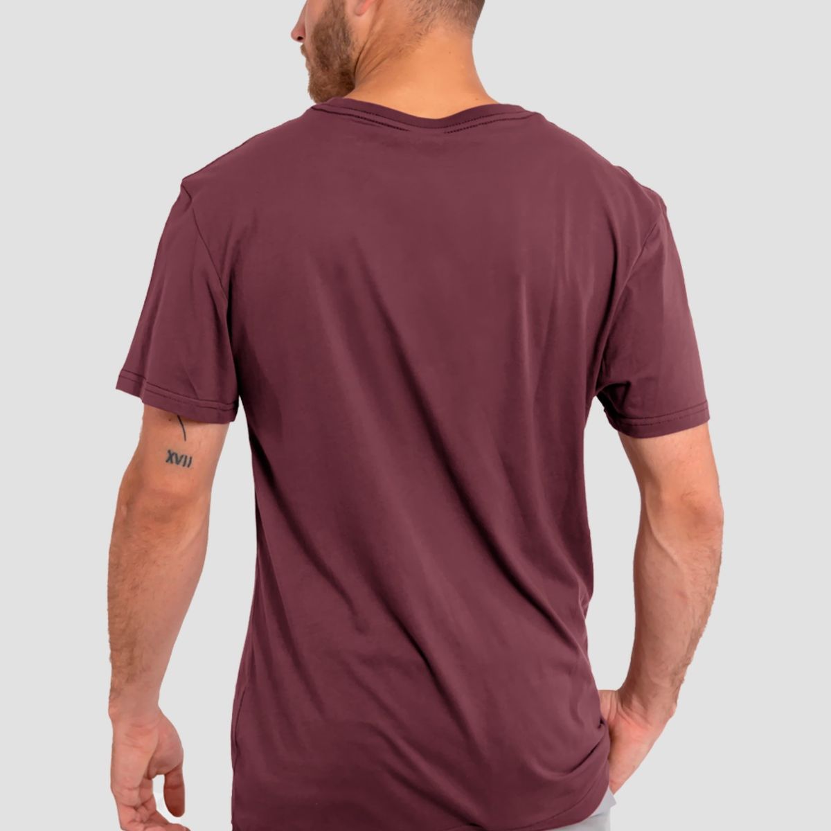 FALCONE - Polera Orgánica Rectangular Logo V2