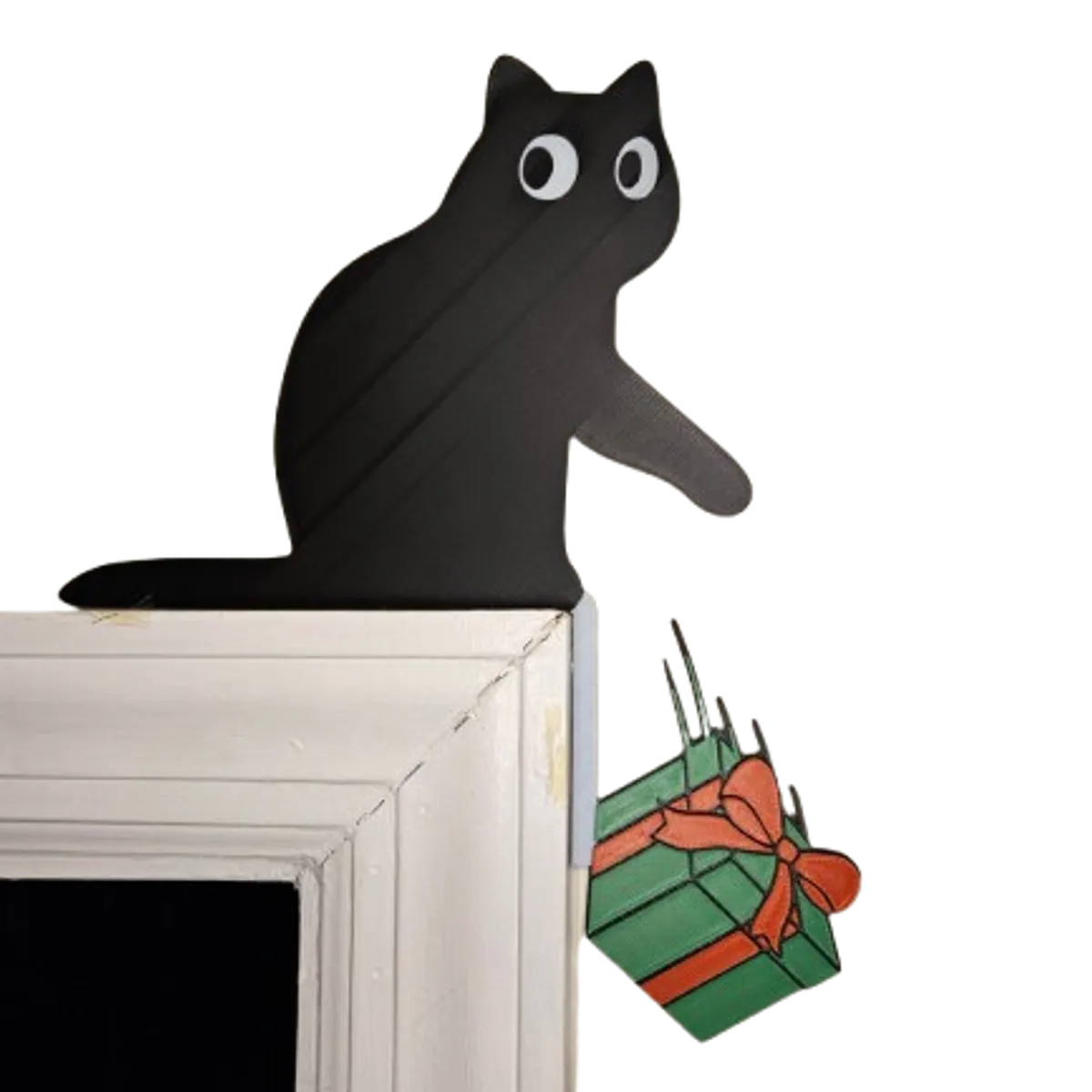 GENERICO - Adorno de puerta Gato Festivo