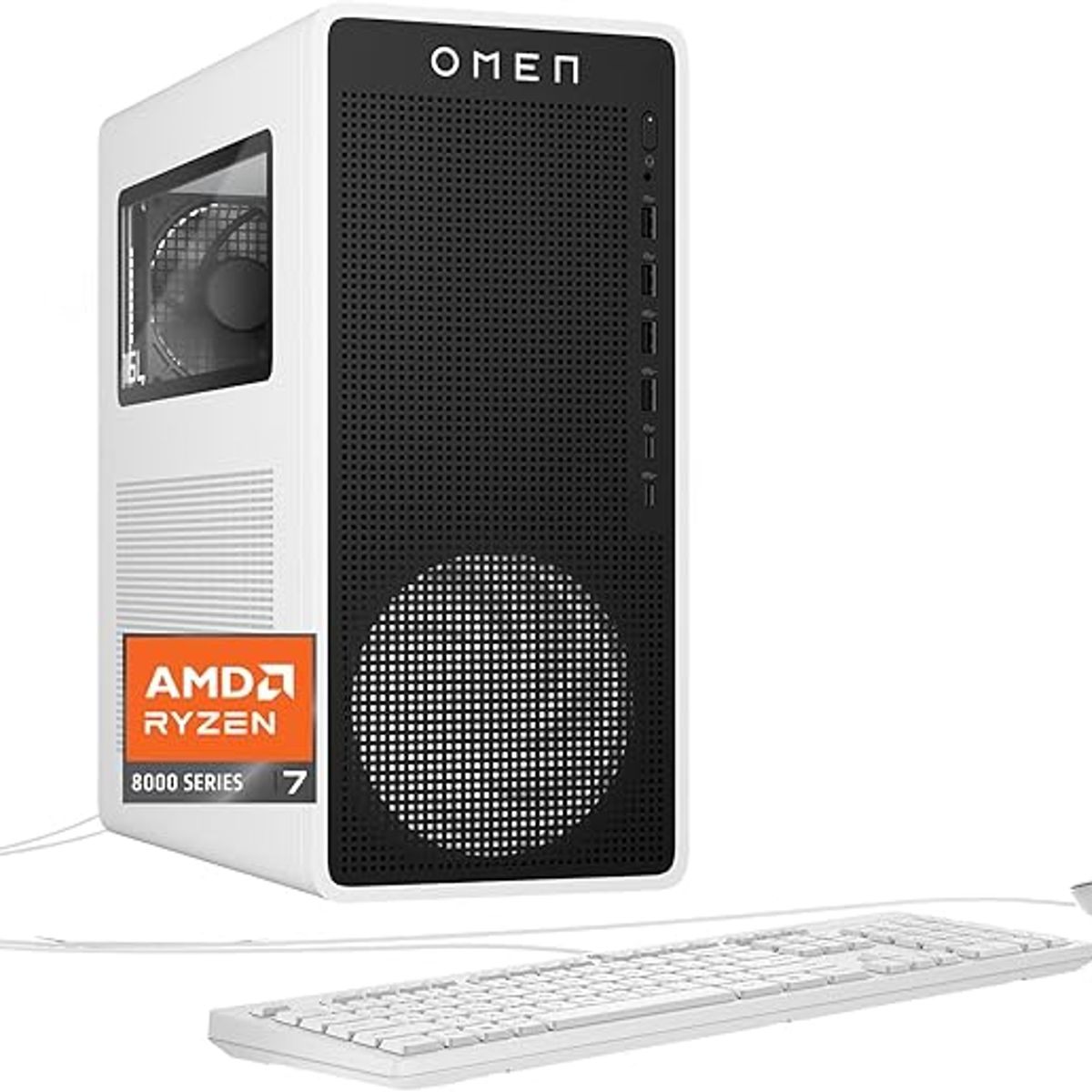 HP - PC Desktop HP Omen 16L AMD Ryzen 7 32GB RAM 1TB SSD NVIDIA® GeForce RTX™ 5060 16GB vRAM Windows 11