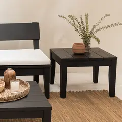 AMOBLE - Mesa Lateral Cataneo Negra Amoblé