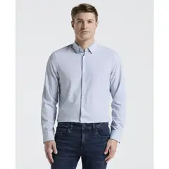 PERRY ELLIS - Camisa Hombre Total Stretch Estampada