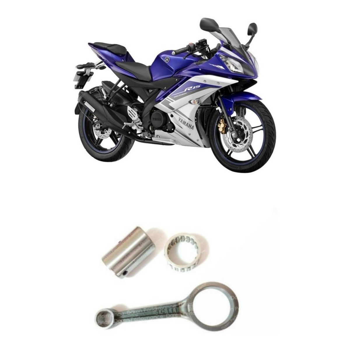 GENERICO - Biela Para Moto Yamaha R15 V2 Japonesa