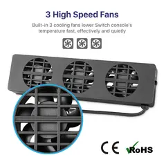 DOVE - Ventilador Enfriamiento Para Nintendo Switch Oled Potente
