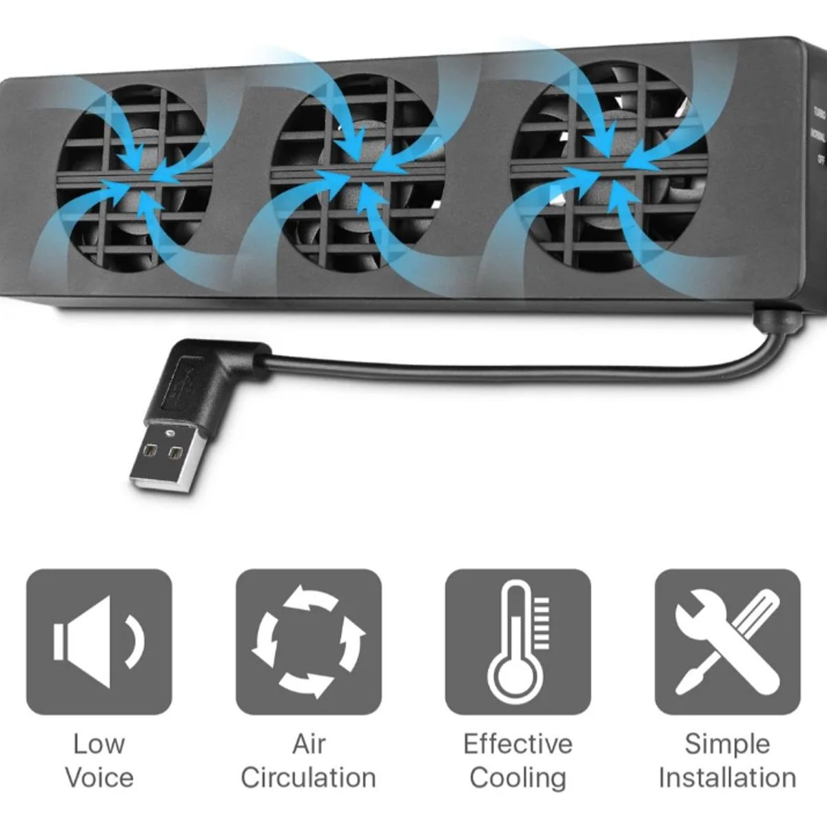 DOVE - Ventilador Enfriamiento Para Nintendo Switch  Oled Potente