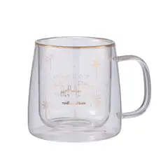 ADAGIO TEAS - Taza Doble Vidrio Zodiac Constellation 400 ml