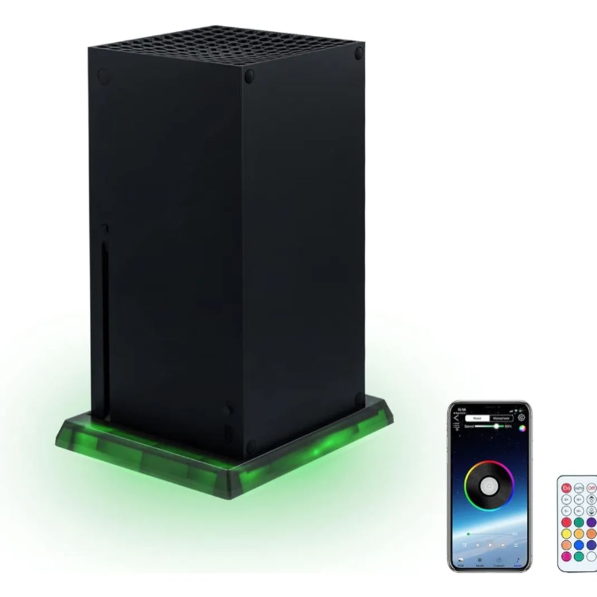 GENERICO - Soporte Base Stand Rgb Control + App Para Xbox Series X  S
