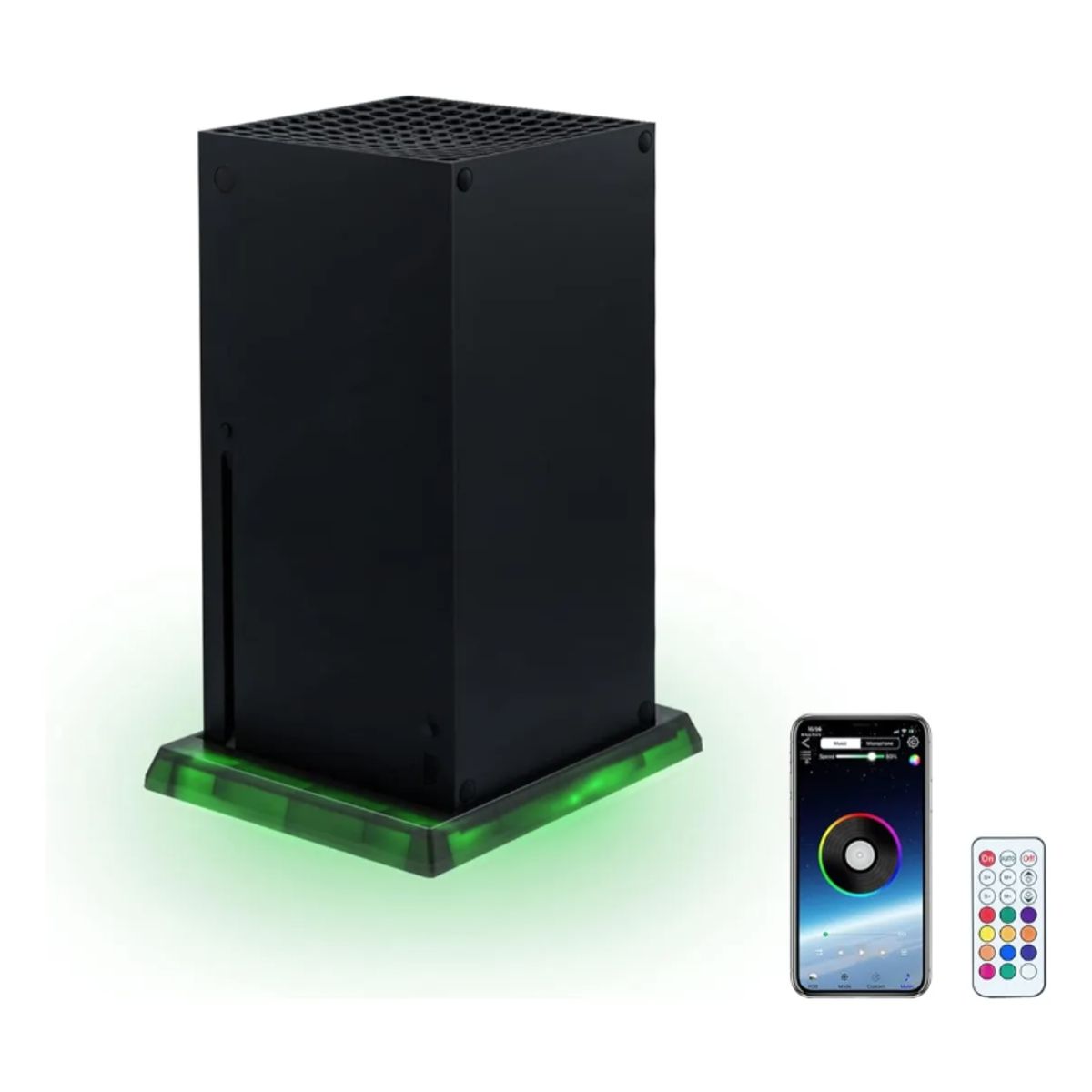 GENERICO - Soporte Base Stand Rgb Control + App Para Xbox Series X  S