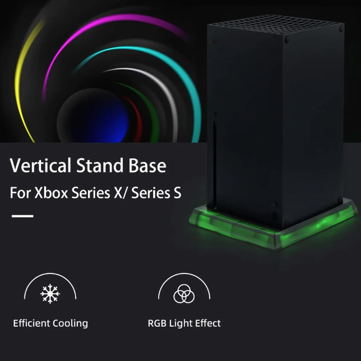 GENERICO - Soporte Base Stand Rgb Control + App Para Xbox Series X  S