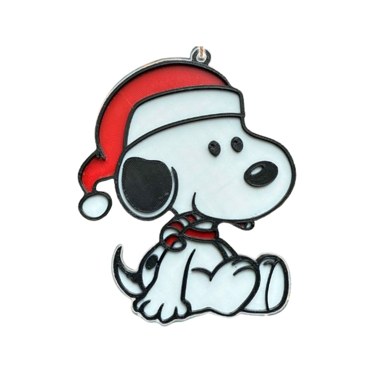 GENERICO - Snoopy con gorro de santa