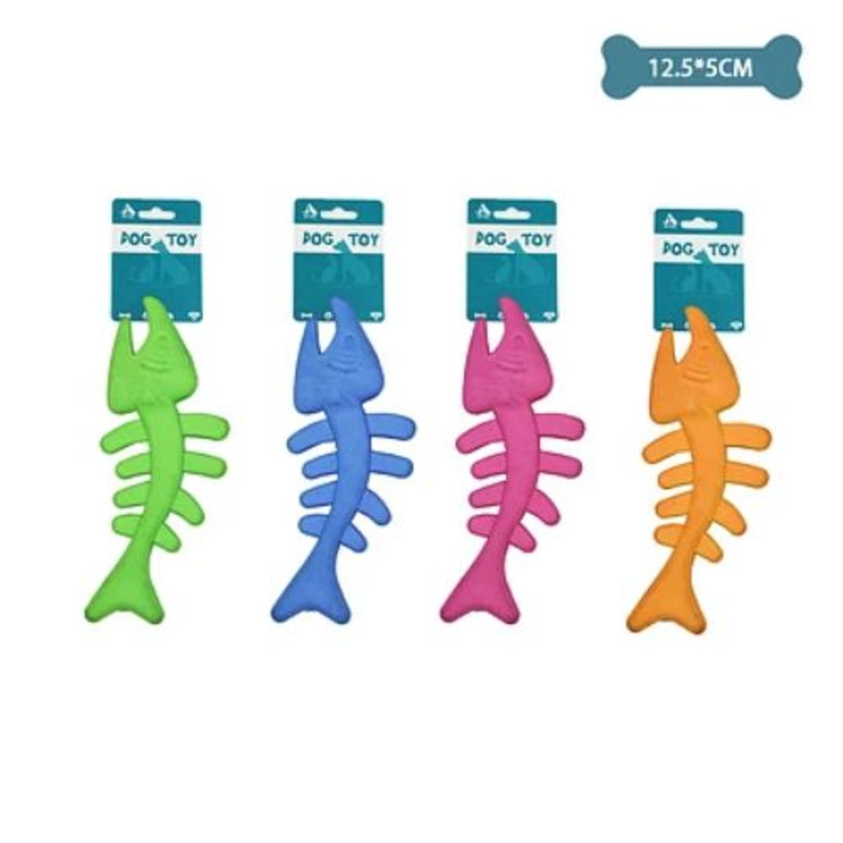 GENERICO - Pez pequeño para mascotas color Fucsia 1255cm 30g