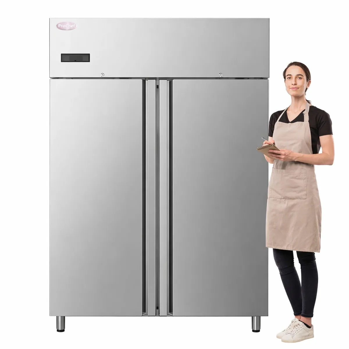 PROCHEF - Refrigerador Industrial 860 Lt Acero Inox. Frío Forzado