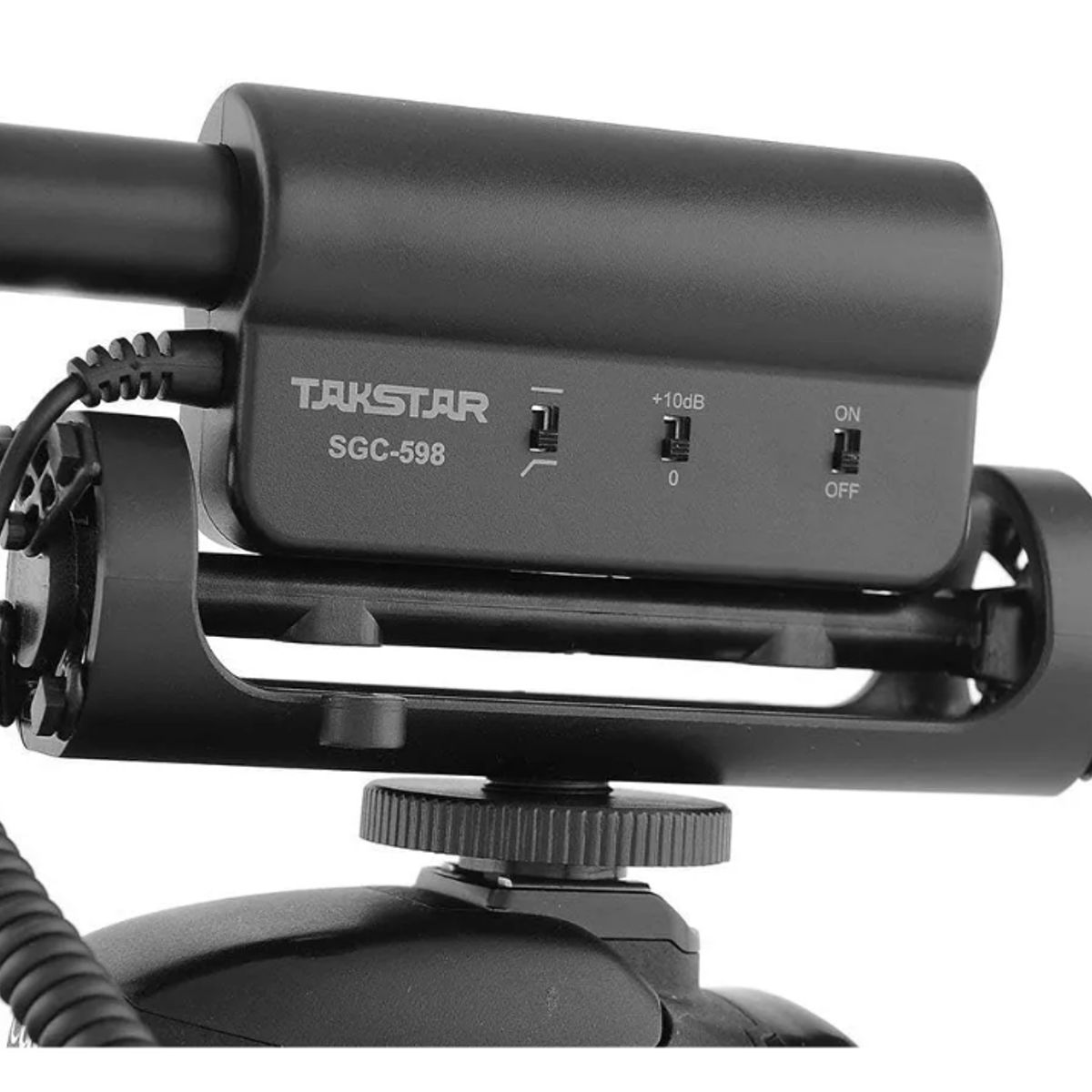 TAKSTAR - Microfono Takstar Sgc-598 Para Camara Canon Nikon + Pila A Negro