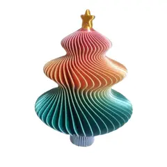 GENERICO - Árbol multicolor en forma de espiral