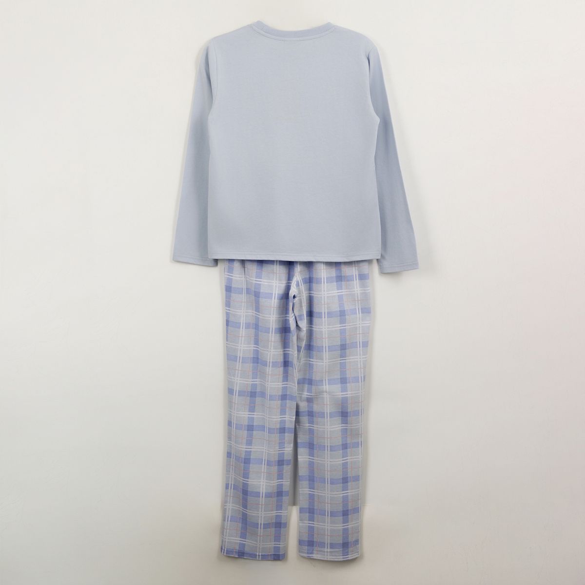 DISNEY - Pijama Manga Larga Niña Celeste Vibing Lilo & Stitch Disney