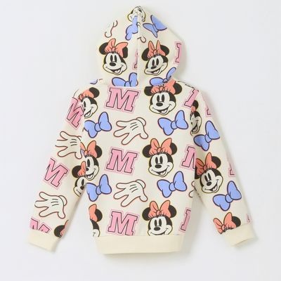 Imagen 2 del producto Polerón con Cierre Niña Full Print Iconos Minnie