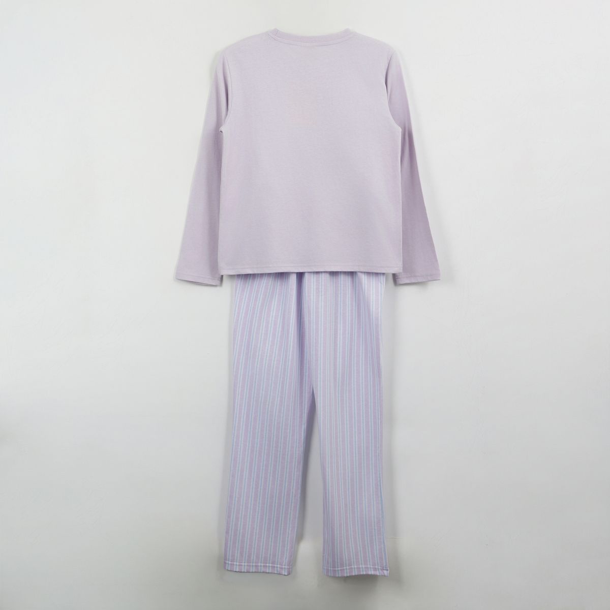 DISNEY - Pijama Manga Larga Niña Morado Smile Lilo & Stitch Disney