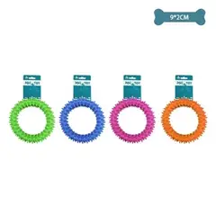 GENERICO - Anillo de púas redondo color Fucsia 92cm 38g