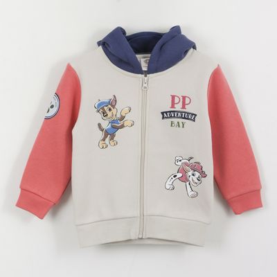 Imagen 1 del producto Polerón con Cierre Niño Blanco Adventure Bay