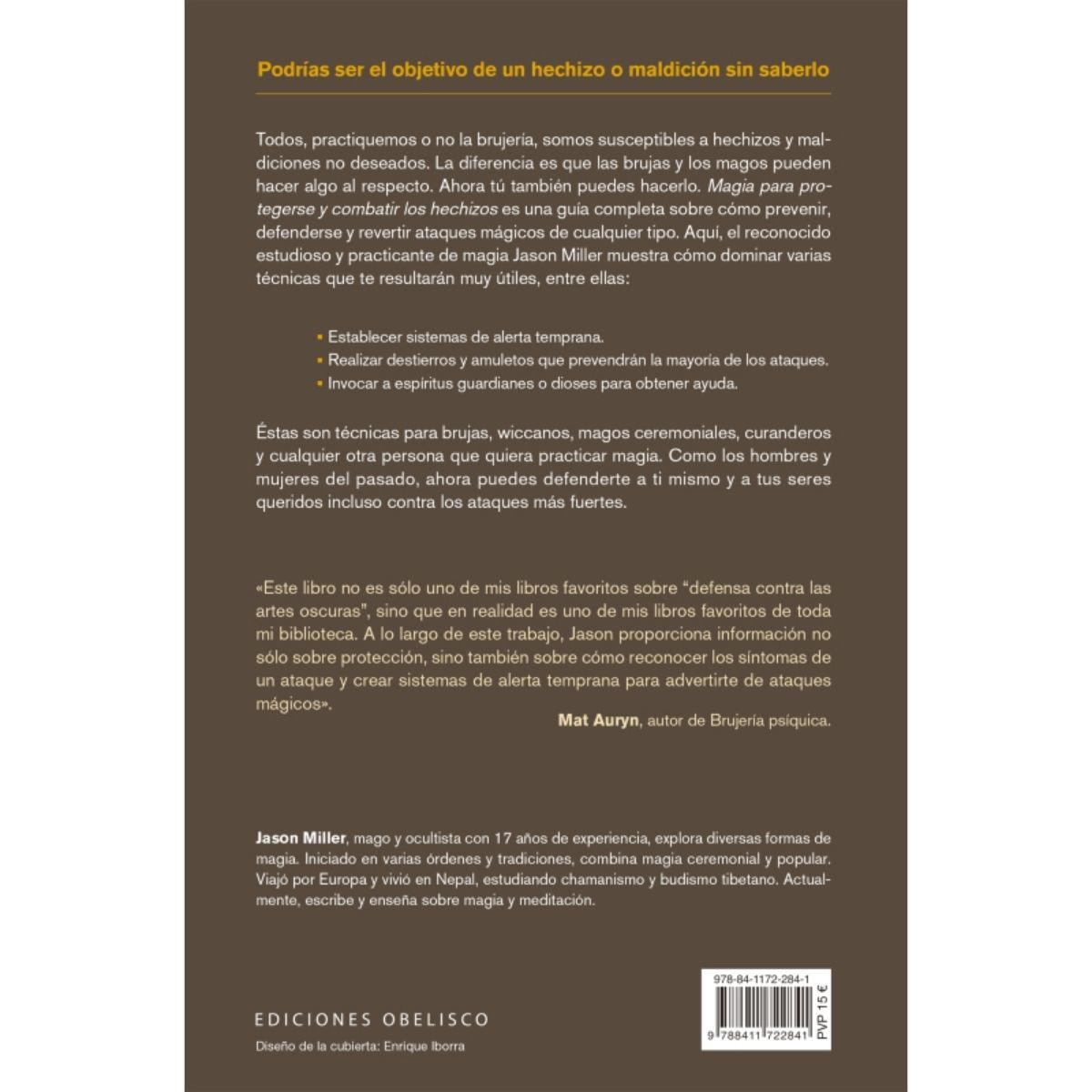 EDICIONES OBELISCO - Magia para protegerse y combatir los hechizos