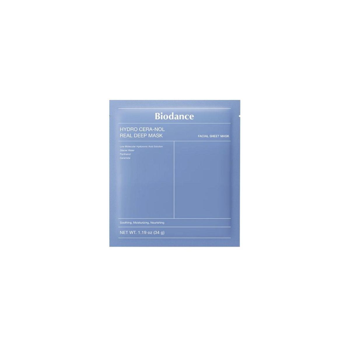 BIODANCE - Mascarilla Facial Hidrogel Calmante - 1un