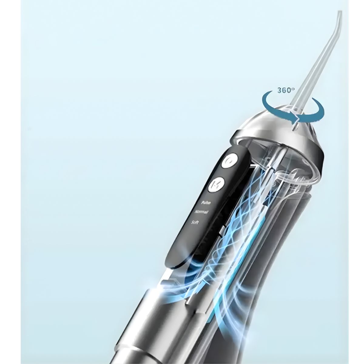 GENERICO - Irrigador Bucal Oral Portátil Recargable Usb 200ml