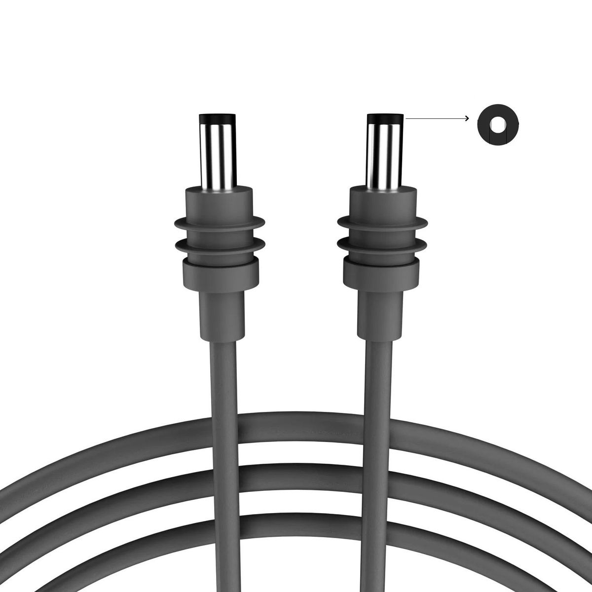 GENERICO - Cable 10 Metros Jack DC a DC 5.5x2.1 para Starlink Mini