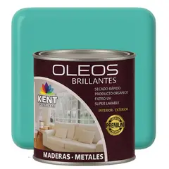 KENT - OLEO BRILLANTE PREMIUM - MULTISUPERFICIES - 1-16 GALON VERDE TROPICAL