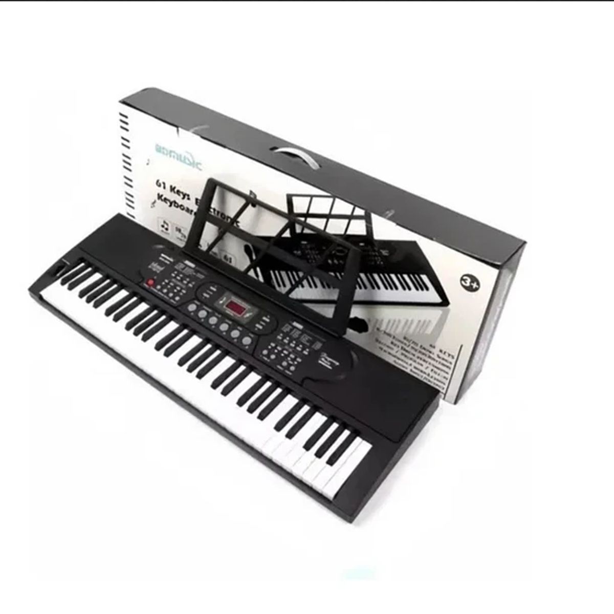 GENERICO - Teclado Órgano Musical 61 Teclas 16 Tonos 10 Ritmos