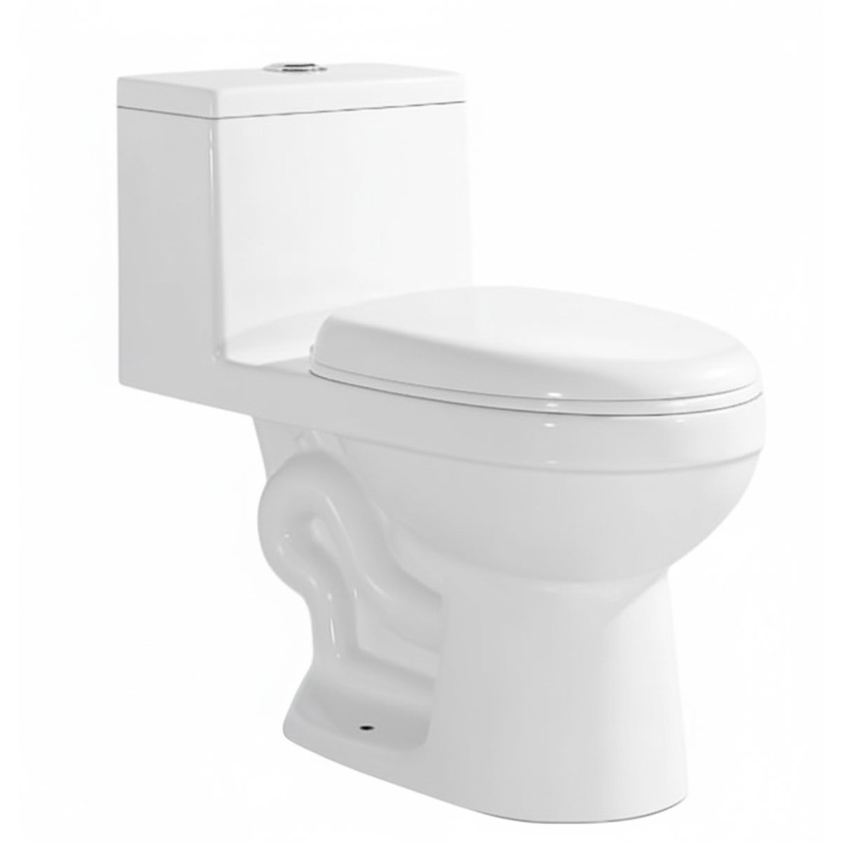 DOER - Wc One Piece Malargue Certificado, 4/6 litros, Descarga a Piso distancia 20.5cm