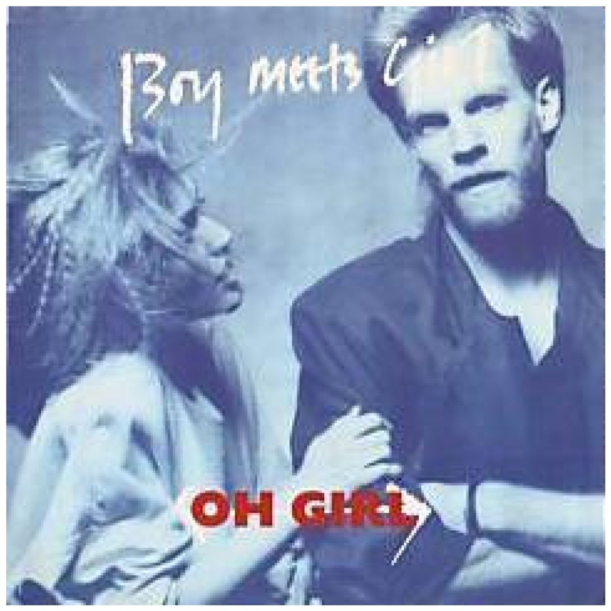 HITWAY MUSIC - BOY MEETS GIRL - OH GIRL - 7 SINGLE USADO
