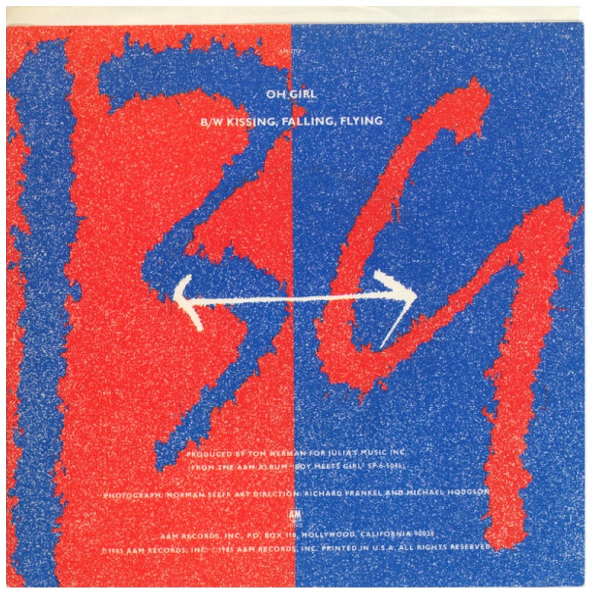 HITWAY MUSIC - BOY MEETS GIRL - OH GIRL - 7 SINGLE USADO